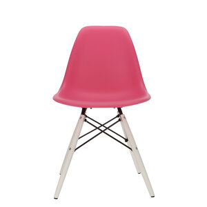POPfurniture POP Stuhl DSW Weißes Untergestell Rosa