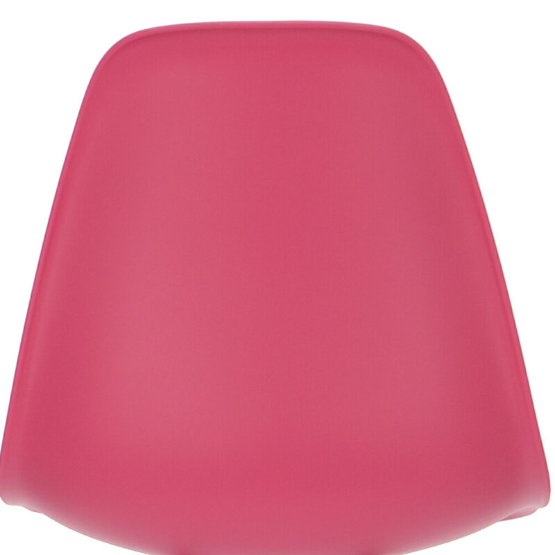 POPfurniture POP Chair DSW White Base Pink