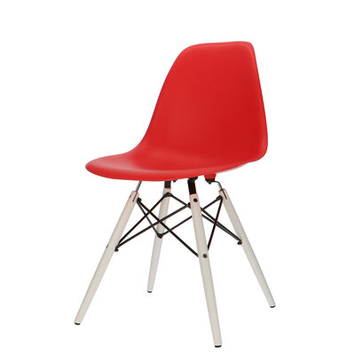 POP Chair DSW White Base Red