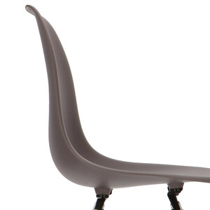 POP Stol DSW Vit Bas Taupe POPfurniture POP Stol DSW Vit Bas Taupe