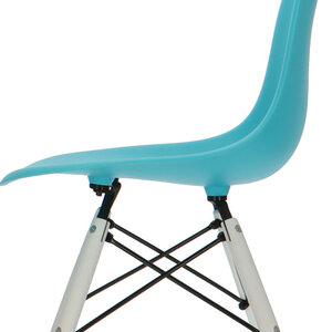 POP Stol DSW Vit Bas Turkos POPfurniture POP Stol DSW Vit Bas Turkos