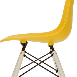 POP Chair DSW White Base Yellow POPfurniture POP Chair DSW White Base Yellow