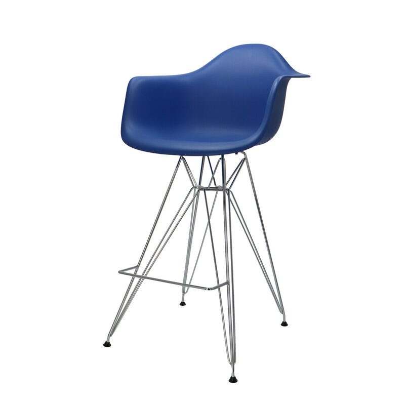 POPfurniture POP DAR Bar Stool Dark Blue