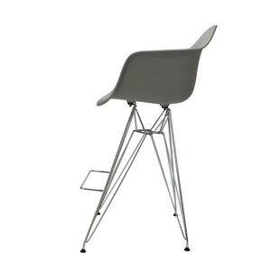 POPfurniture POP DAR Bar Stool Grey