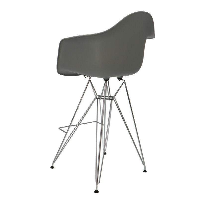 POPfurniture POP DAR Bar Stool Grey