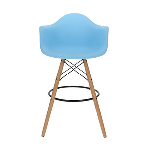 POPfurniture POP DAW Barstol Blå