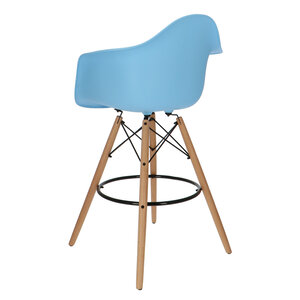 POPfurniture POP DAW Barstol Blå