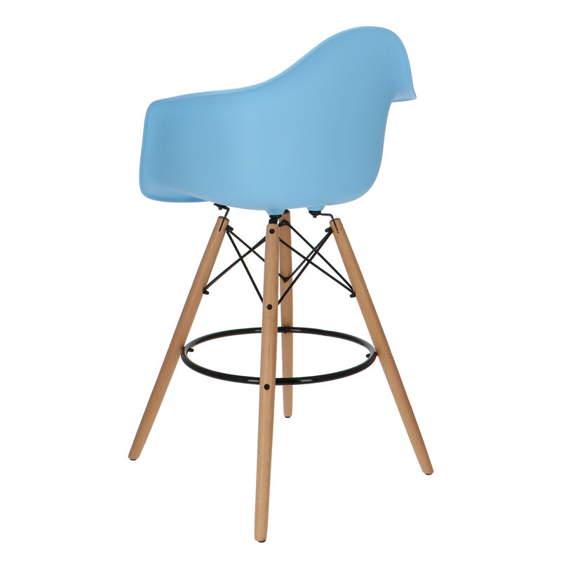 POPfurniture POP DAW Tabouret De Bar Bleu