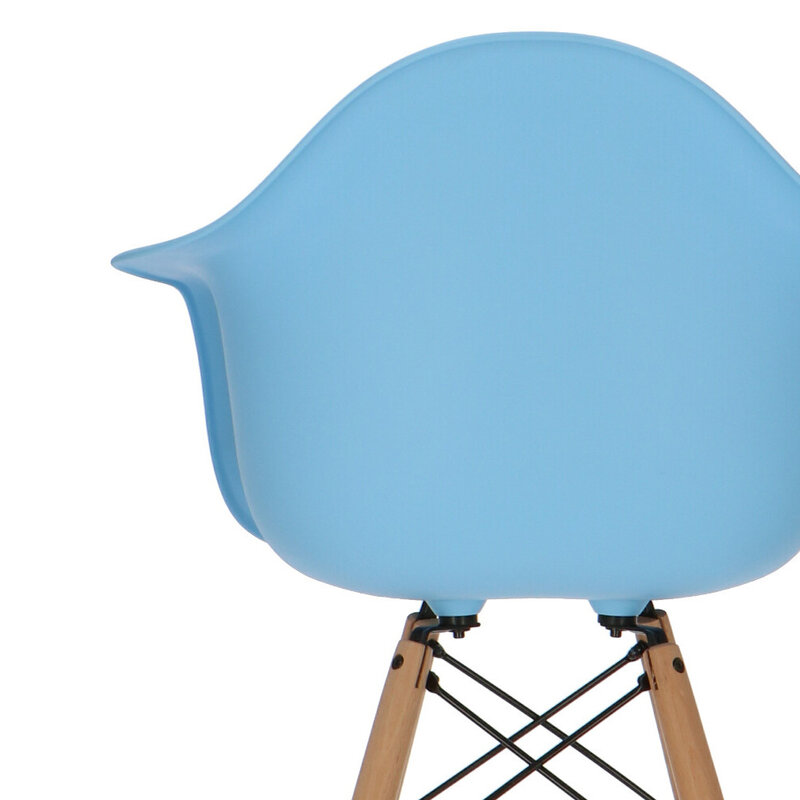 POPfurniture POP DAW Bar Stool Blue