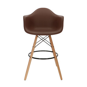 POPfurniture POP DAW Bar Stool Brown
