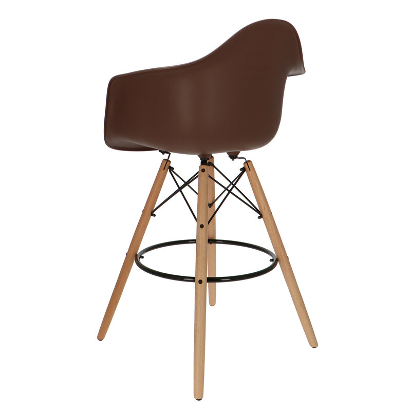 POPfurniture POP DAW Tabouret De Bar Brun