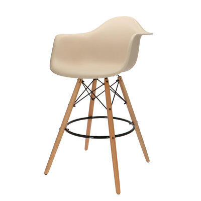 POPfurniture POP DAW Tabouret De Bar Greige POP DAW Tabouret De Bar Greige