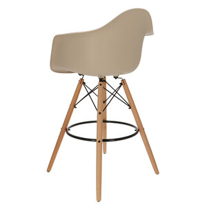 POPfurniture POP DAW Bar Stool Greige