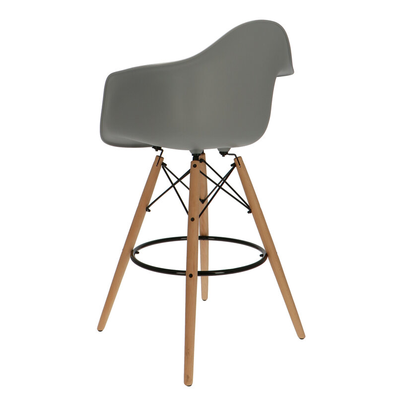 POPfurniture POP DAW Tabouret De Bar Gris