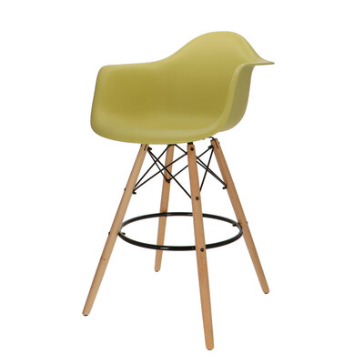 POPfurniture POP DAW Barstol Olivgrön POP DAW Barstol Olivgrön