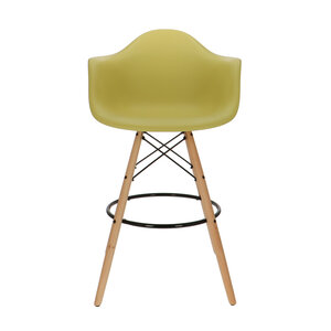 POPfurniture POP DAW Tabouret De Bar Vert olive