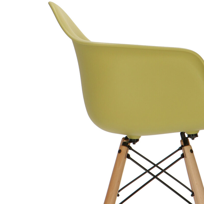 POPfurniture POP DAW Bar Stool Olive Green