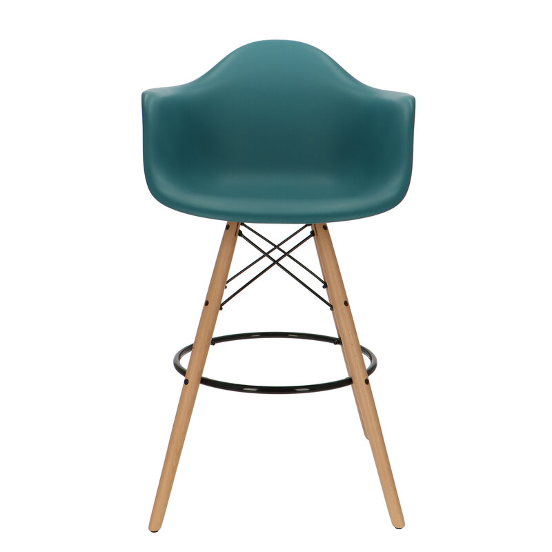 POPfurniture POP DAW Bar Stool Petrol Blue
