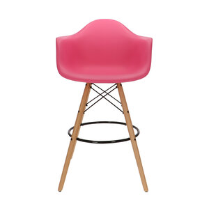 POPfurniture POP DAW Bar Stool Pink
