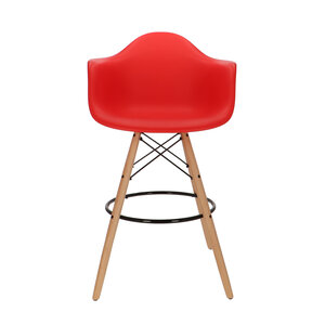 POPfurniture POP DAW Tabouret De Bar Rouge