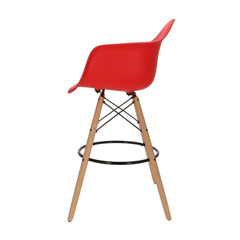 POPfurniture POP Barhocker DAW Rot