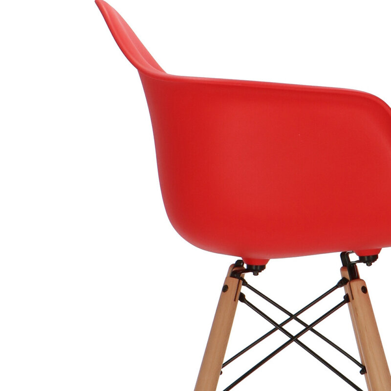 POPfurniture POP DAW Tabouret De Bar Rouge