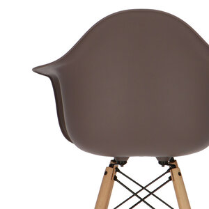 POPfurniture POP DAW Bar Stool Taupe