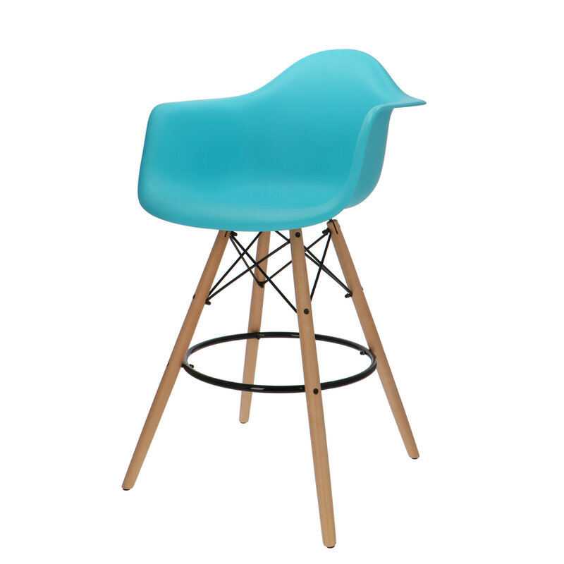POPfurniture POP DAW Bar Stool Turquoise