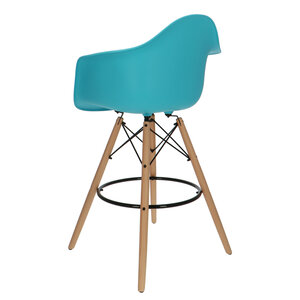POPfurniture POP DAW Bar Stool Turquoise
