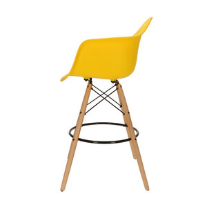 POPfurniture POP DAW Bar Stool Yellow