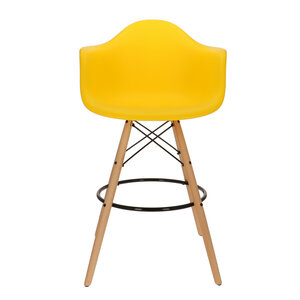POPfurniture POP DAW Tabouret De Bar Jaune