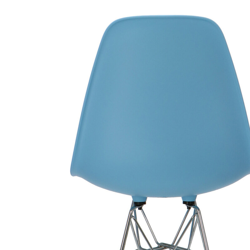 POPfurniture POP DSR Barstol Baby Blå