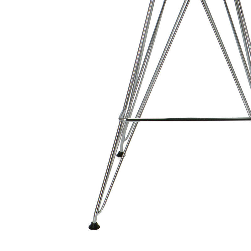 POPfurniture POP DSR Bar Stool Brown