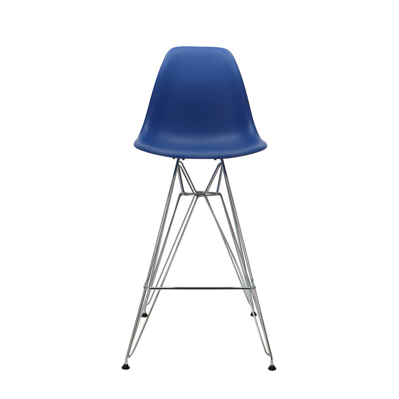 POPfurniture POP DSR Tabouret De Bar Bleu Foncé