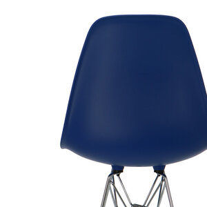 POPfurniture POP DSR Bar Stool Dark Blue
