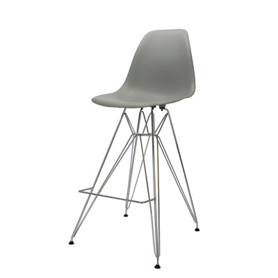 POPfurniture POP Barhocker DSR Grau POP Barhocker DSR Grau