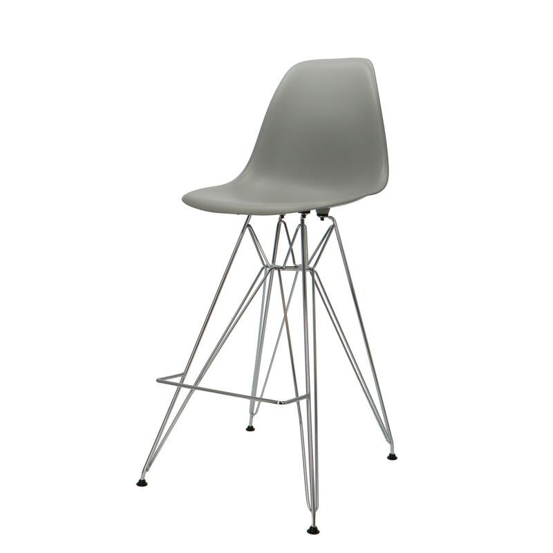 POPfurniture POP DSR Barstol Grå