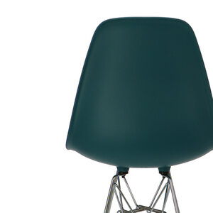 POPfurniture POP DSR Barstol Benzinblå