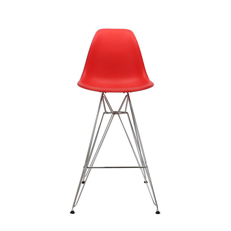POPfurniture POP DSR Barstol Rød