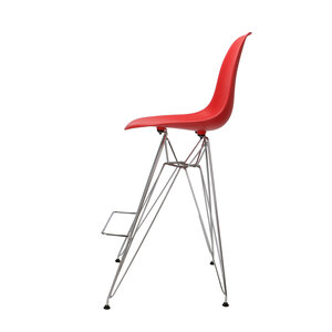 POPfurniture POP DSR Tabouret De Bar Rouge