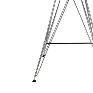 POPfurniture POP DSR Bar Stool Red