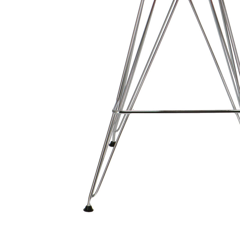 POPfurniture POP DSR Tabouret De Bar Rouge