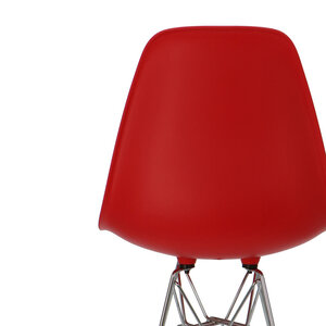 POPfurniture POP DSR Barstol Röd