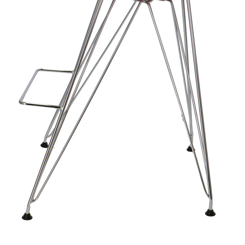 POPfurniture POP DSR Bar Stool Red