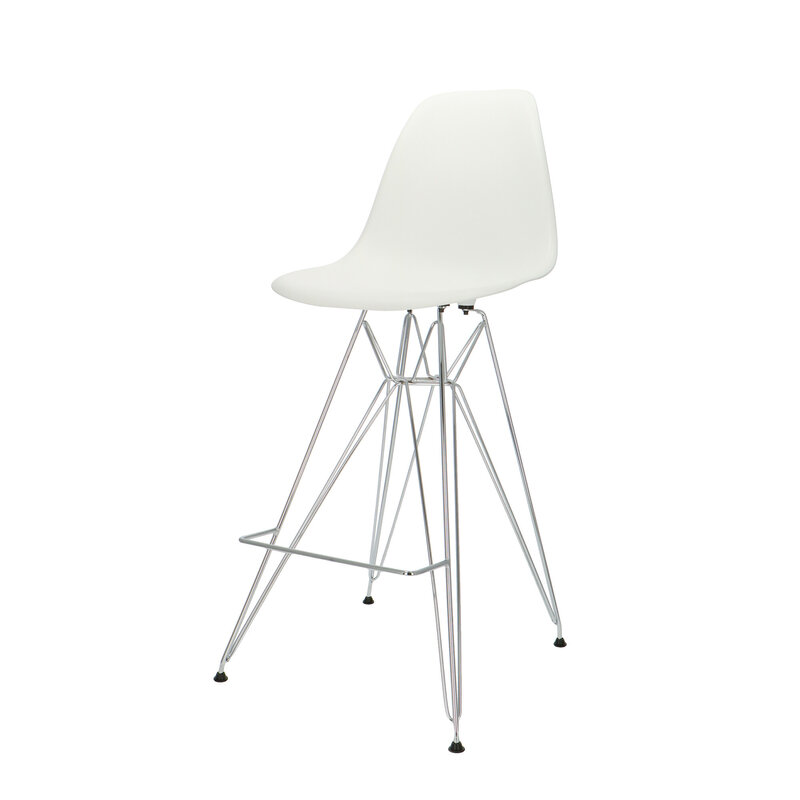 POPfurniture POP DSR Barstol Vit
