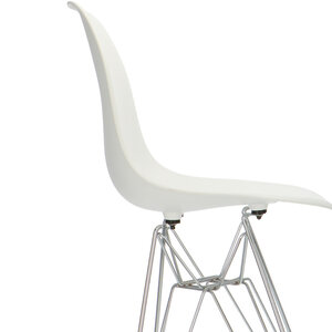 POPfurniture POP DSR Tabouret De Bar Blanc