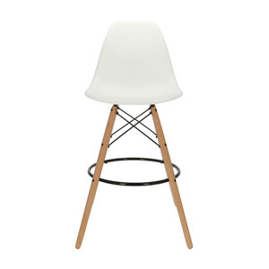 POPfurniture POP DSW Tabouret De Bar Blanc