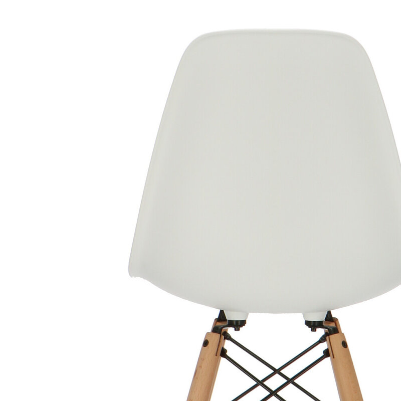 POPfurniture POP DSW Tabouret De Bar Blanc