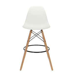 POPfurniture POP DSW Tabouret De Bar Blanc