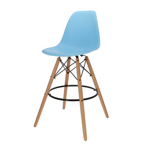 POPfurniture POP Barhocker DSW Blau